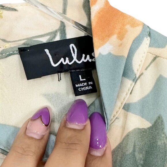 Lulu’s | Part of Your World Dusty Sage Floral Print Dress - Picture 5 of 10